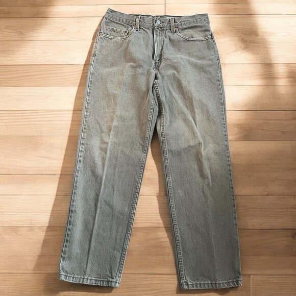Vintage Levi's 550 Jeans Men's 34x30 Gray Grunge Relaxed Fit Made In USA 03/2000